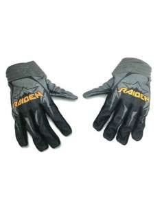 GUANTES DE MOTO ICON RAIDEN ARAKIS COLOR GRIS 2