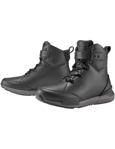 BOTA DE MOTO ICON VARIAL NEGRA