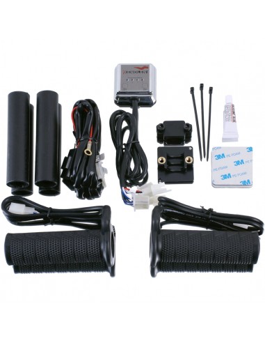 PUÑOS DE MOTO CALEFACTABLES NEGRO PUIG