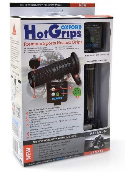 PUÑOS CALEFACTABLES SPORT PREMIUM CON INTERRUPTOR V8