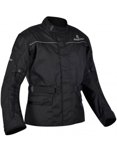 CAZADORA DE MOTO SPT NEGRA