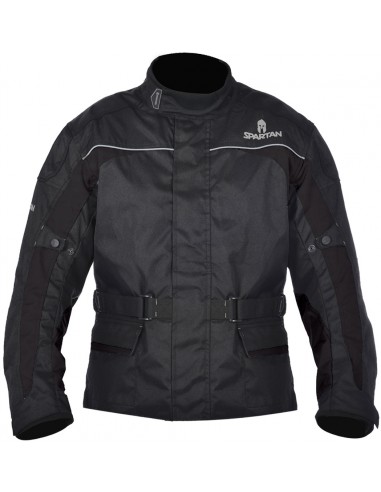 CAZADORA DE MOTO SPT NEGRA