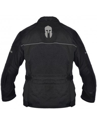 CAZADORA DE MOTO SPT NEGRA
