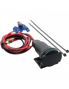 TOMA MECHERO CON FUSIBLE Y SOPORTE FIJACION