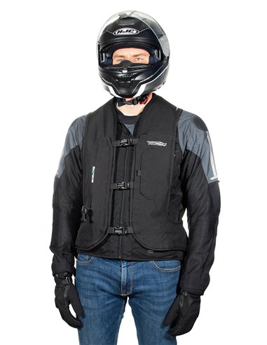 CHALECO AIRBAGS HELITE TURTLE 2 NEGRO MECANICO