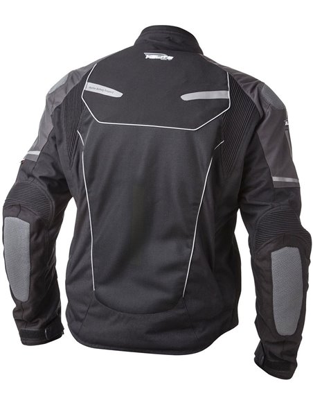 CHAQUETA DE MOTO CON AIRBAGS VENTED NEGRA/GRIS