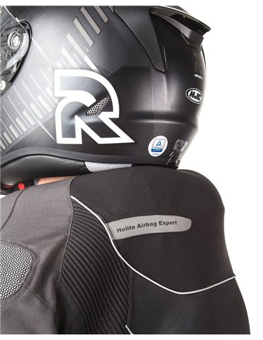 CHAQUETA DE MOTO CON AIRBAGS VENTED NEGRA/GRIS