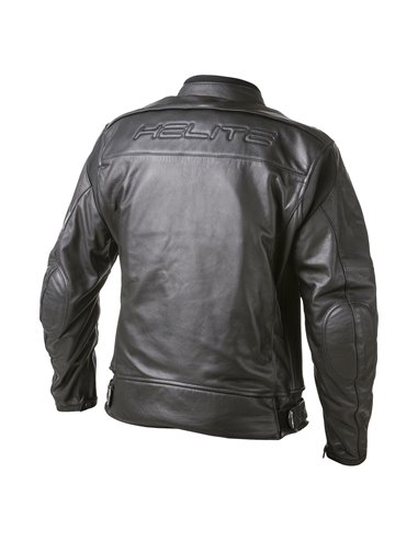 CHAQUETA DE MOTO PIEL CON AIRBAGS ROADSTER NEGRA