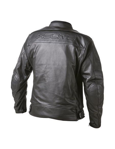 CHAQUETA DE MOTO PIEL CON AIRBAGS ROADSTER NEGRA