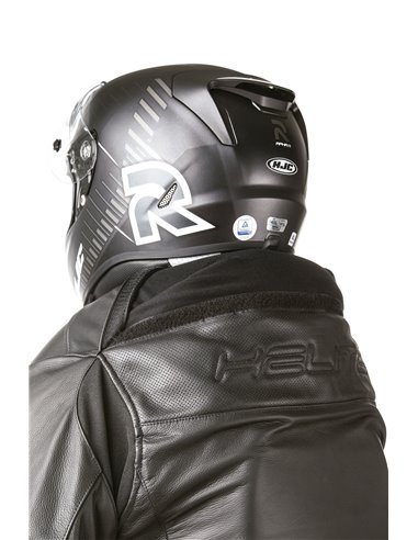 CHAQUETA DE MOTO PIEL CON AIRBAGS ROADSTER NEGRA