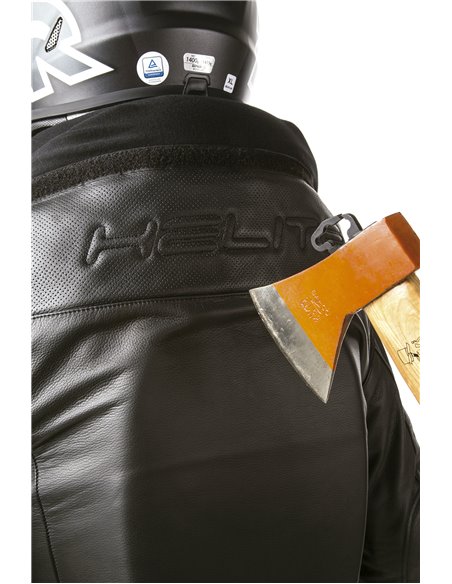 CHAQUETA DE MOTO PIEL CON AIRBAGS ROADSTER NEGRA
