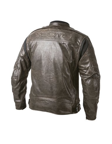 CHAQUETA DE MOTO PIEL CON AIRBAGS ROADSTER MARRON