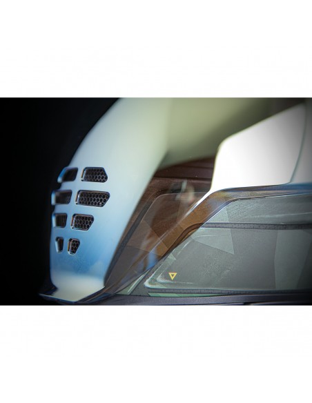 CASCO ICON AIRFLITE BATTLESCAR 2 VERDE + PANTALLA DORADA GRATIS