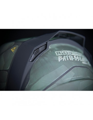 CASCO ICON AIRFLITE BATTLESCAR 2 VERDE +...