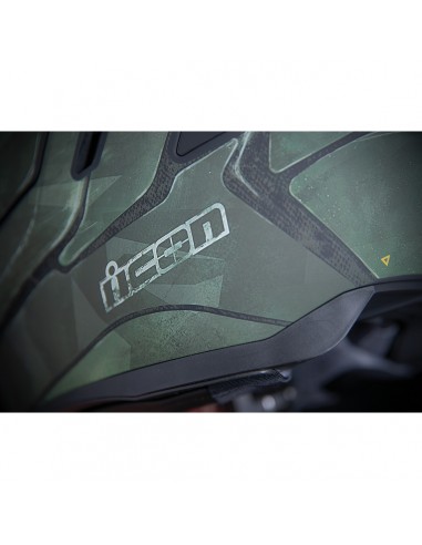 CASCO ICON AIRFLITE BATTLESCAR 2 VERDE +...