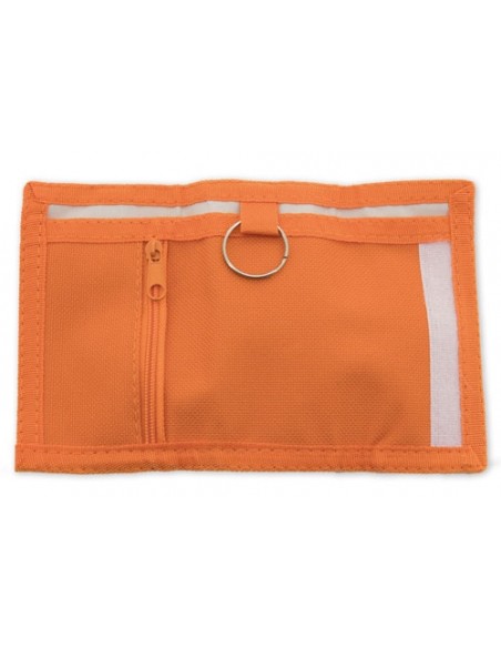 MONEDERO LLAVERO MOTERO NARANJA