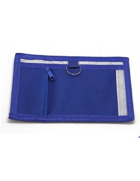 MONEDERO LLAVERO MOTERO AZUL