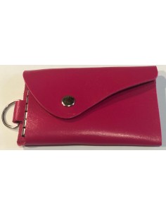 CARTERA PARA LLAVES ROSA