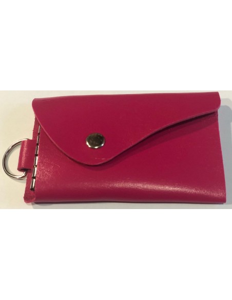 CARTERA PARA LLAVES ROSA