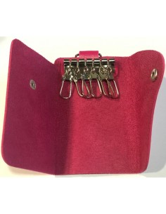 CARTERA PARA LLAVES ROSA 2