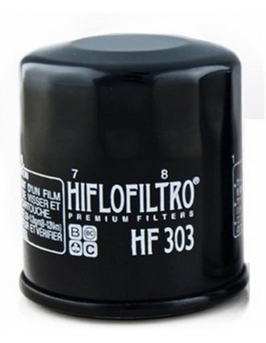 FILTRO ACEITE MOTO HF 303