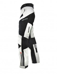 PANTALON DE MOTO STONE 4 ESTACIONES GRIS CLARO/NEGRO/GRIS OSCURO 2