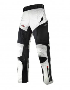 PANTALON DE MOTO STONE 4 ESTACIONES GRIS CLARO/NEGRO/GRIS OSCURO