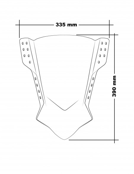CUPULA MOTO UNIVERSAL MOTOS NAKED PUIG