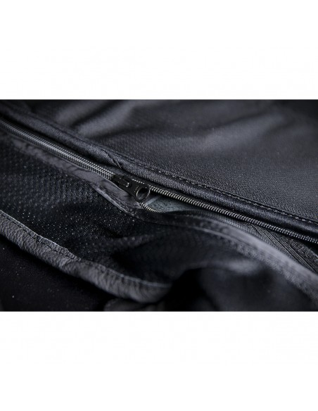 CHALECO MOTO ICON PIEL REGULATOR D3O STRIPPED