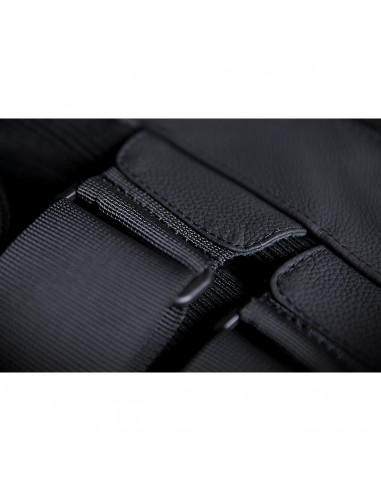 CHALECO MOTO ICON PIEL REGULATOR D3O STRIPPED