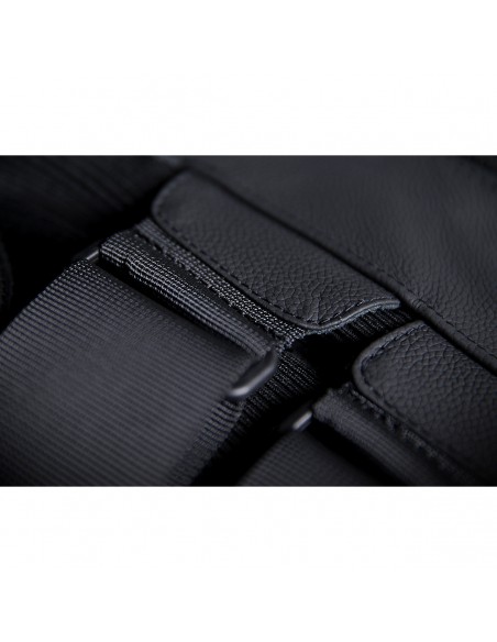 CHALECO MOTO ICON PIEL REGULATOR D3O STRIPPED