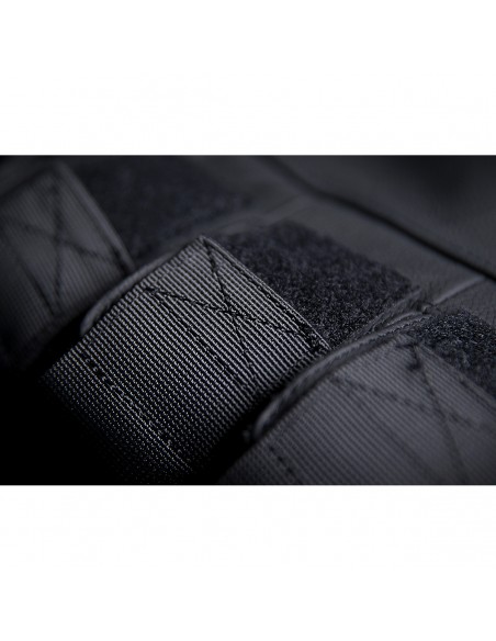 CHALECO MOTO ICON PIEL REGULATOR D3O STRIPPED