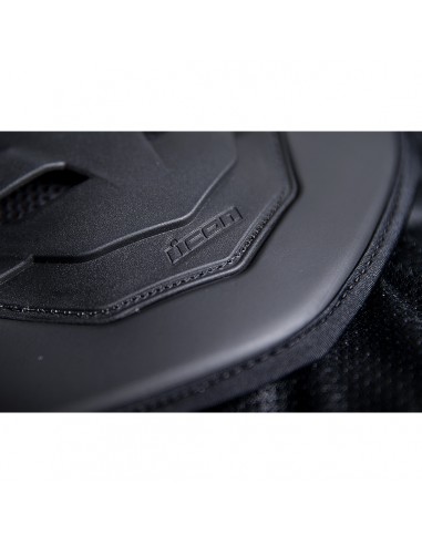 CHALECO MOTO ICON PIEL REGULATOR D3O STRIPPED