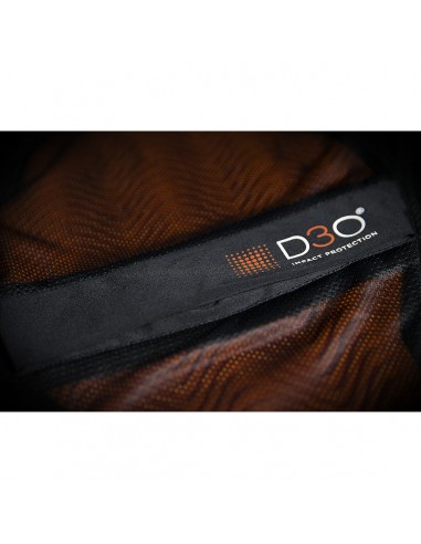 CHALECO MOTO ICON PIEL REGULATOR D3O STRIPPED