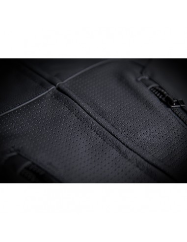 CHALECO MOTO ICON PIEL REGULATOR D3O STRIPPED