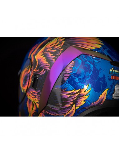 CASCO ICON AIRFORM GUARDIÁN AZUL