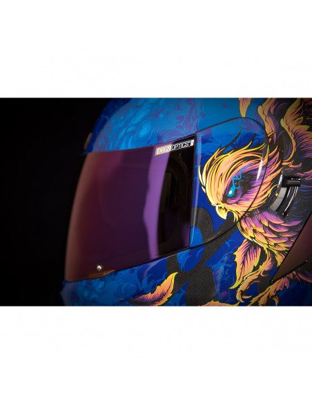 CASCO ICON AIRFORM GUARDIÁN AZUL