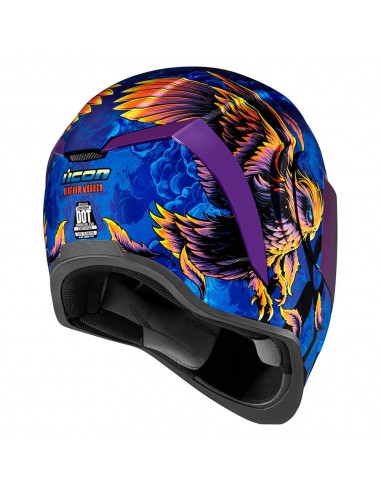 CASCO ICON AIRFORM GUARDIÁN AZUL