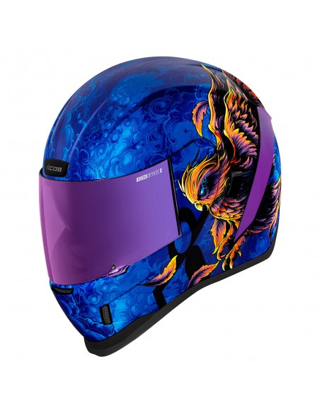 CASCO ICON AIRFORM GUARDIÁN AZUL