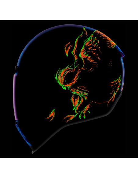 CASCO ICON AIRFORM GUARDIÁN AZUL