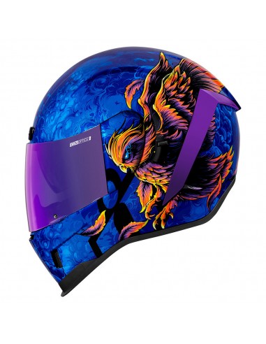 CASCO ICON AIRFORM GUARDIÁN AZUL
