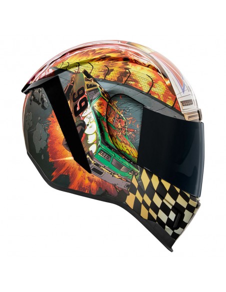 CASCO ICON AIRFORM STROKER - NEGRO
