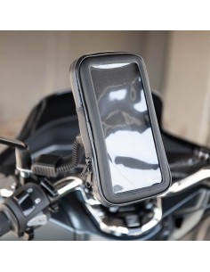 SOPORTE DE MOVIL O GPS PARA ESPEJO RETROVISOR