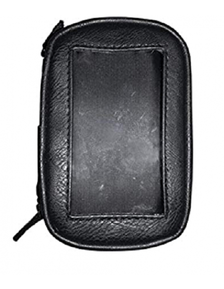 SOPORTE DE MOVIL DE PIEL PARA MANILLAR DE MOTO