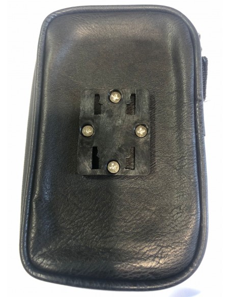 SOPORTE DE MOVIL DE PIEL PARA MANILLAR DE MOTO