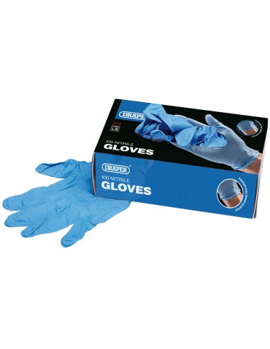 GUANTES DESECHABLES DE PROTECCIÓN DE NITRILO