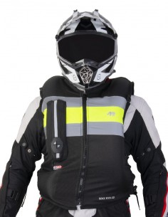 CHALECO DE MOTO AIRBAG MIRAGE BLACK