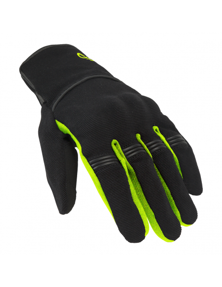 GUANTES DE MOTO VERANO SPEED NEGRO FLUOR