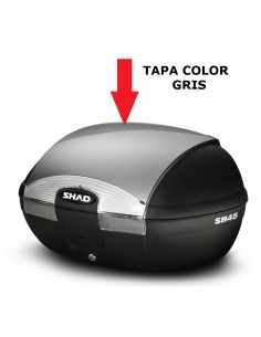 TAPA MALETA SHAD SH45 COLOR GRIS LIQUIDACIÓN