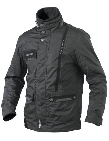 CHAQUETA MOTO AVENUE NEGRA 